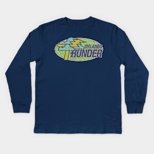 Orlando Thunder 1991 Kids Long Sleeve T-Shirt